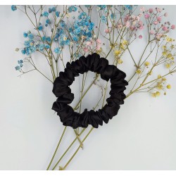 Scrunchie satyna black...