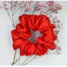 Scrunchie satyna sexi red zestaw 3szt