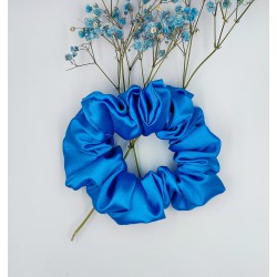 Scrunchie satyna turquoise...