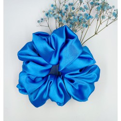 Scrunchie satyna turquoise...