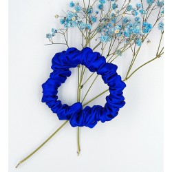 Scrunchie satyna cornflower...