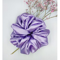 Scrunchie satyna purple...