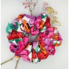 Scrunchie spring flowers zestaw 2szt