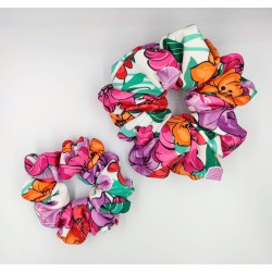 Scrunchie spring flowers...